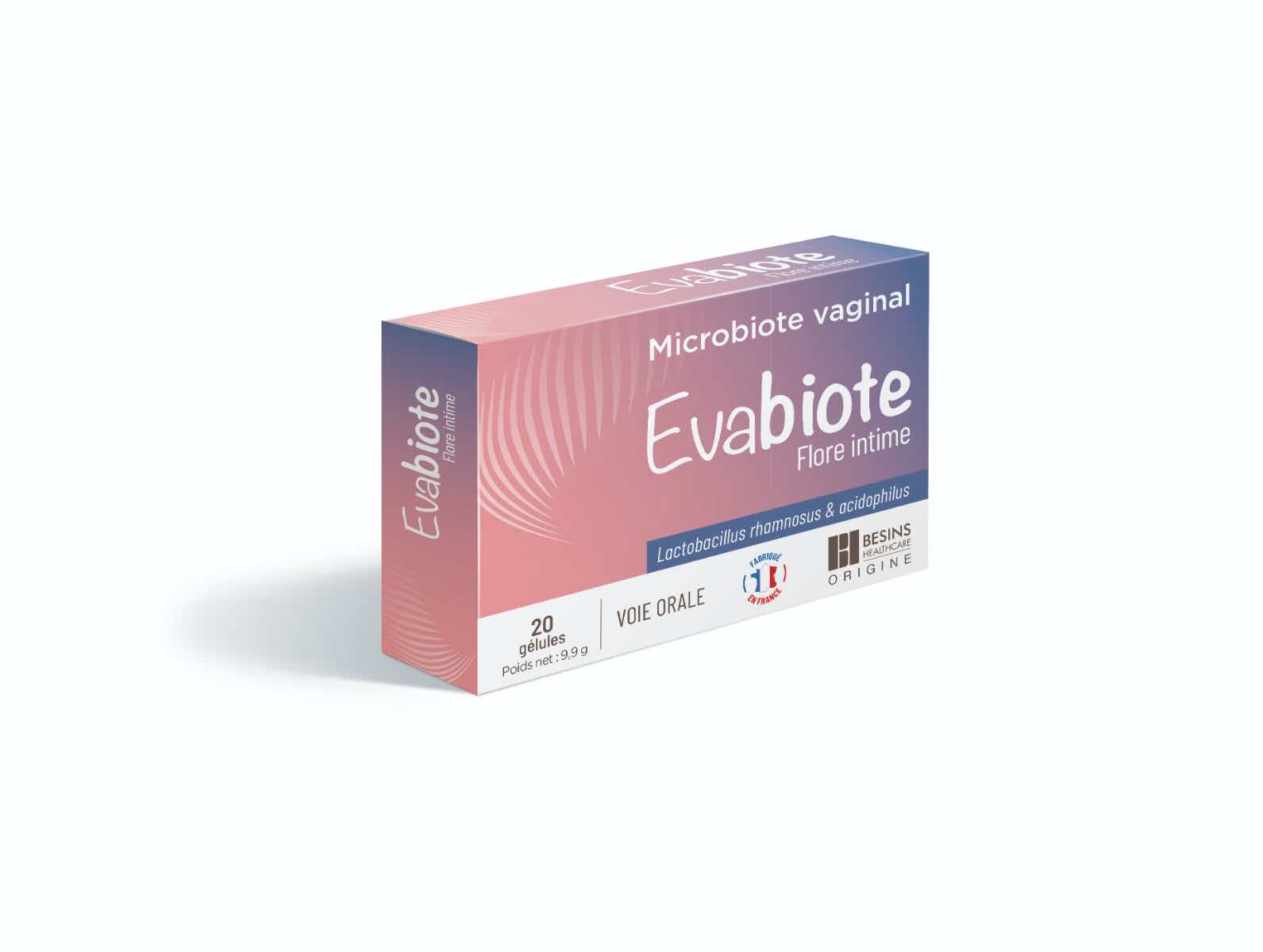 LABORATORY BESINS EVABIOTE INTIMATE FLORA 20 CAPSULES