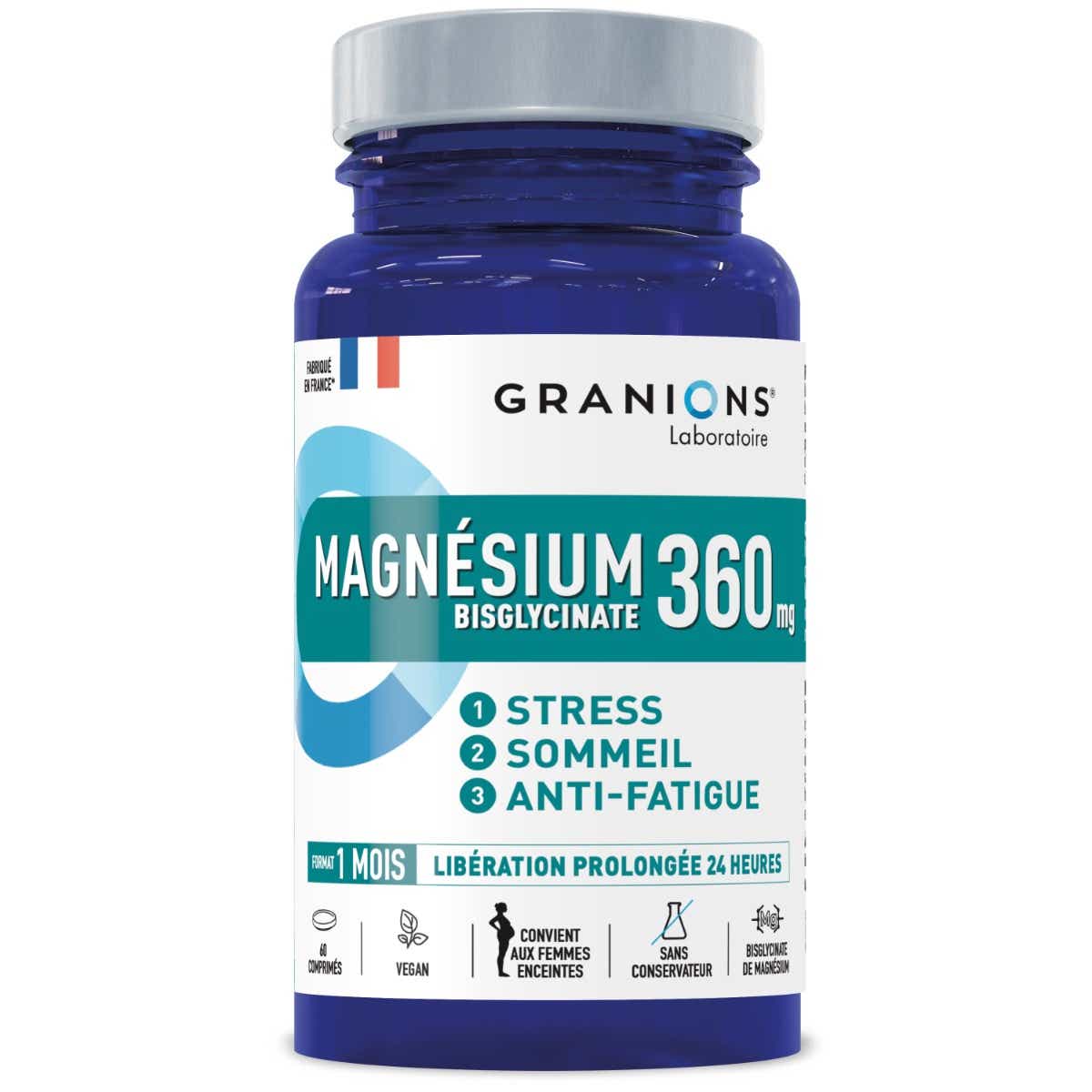 LABORATORY OF MAGNESIUM GRANIONS 60 TABLETS