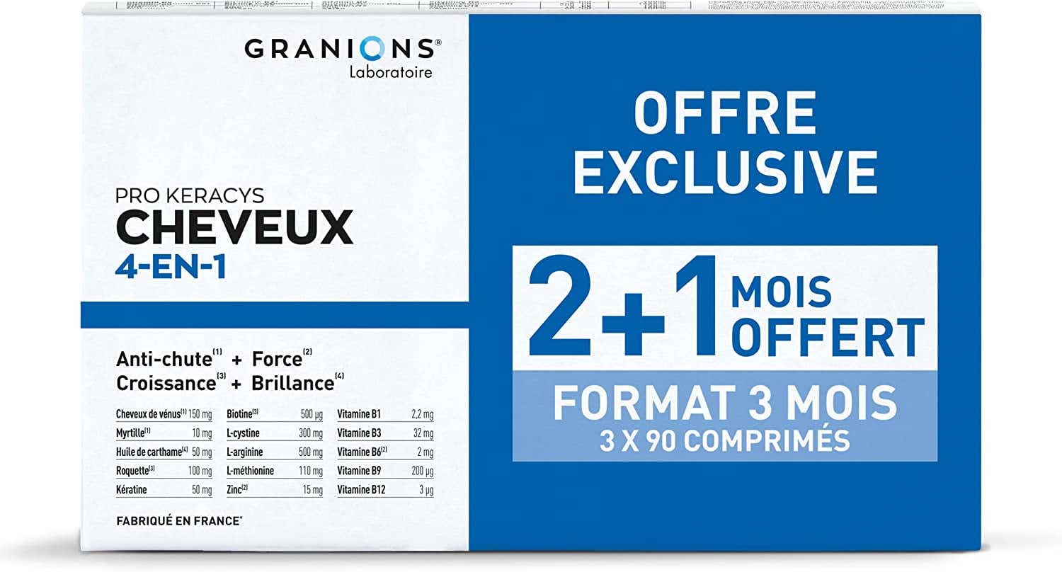 LABORATORY DES GRANIONS PRO KERACYS HAIR 4 IN 1 3 X 90 TABLETS