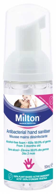LABORATORY MILTON DISINFECTANT HAND FOAM 50ML