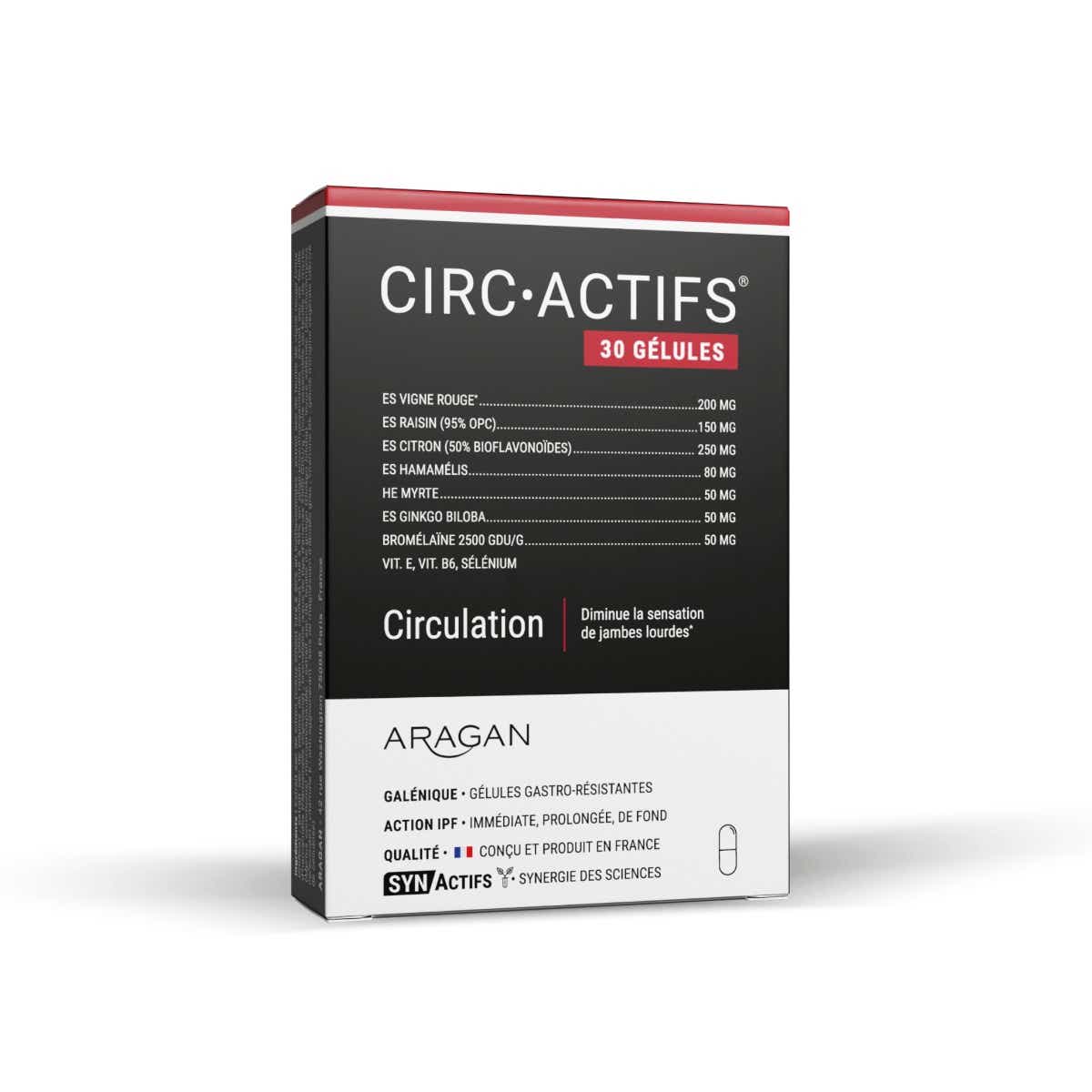 LABORATORY SYNACTIVES CIRC ACTIVES CIRCULATION 30 CAPSULES