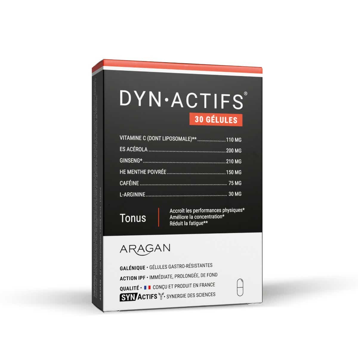 LABORATORY SYNACTIFS DYN ACTIVES TONUS 30 CAPSULES