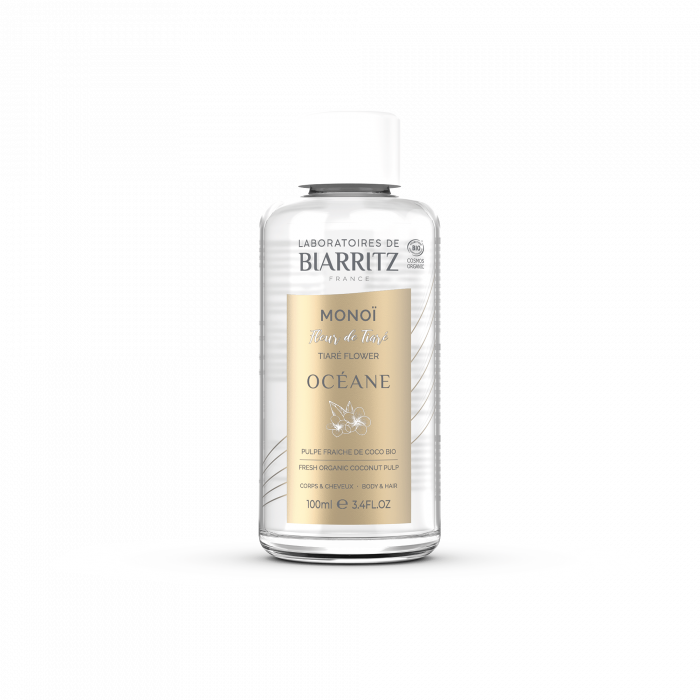 LABORATOIRES DE BIARRITZ OCEANE MONOI ORGANIC TIARE FLOWER BODY AND HAIR 100ML