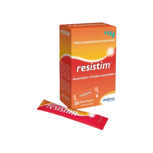 LABORATORIES MOTIMA RESISTIM PROTECTION OF THE RESPIRATORY AND ORAL TRACTS 20 PODS
