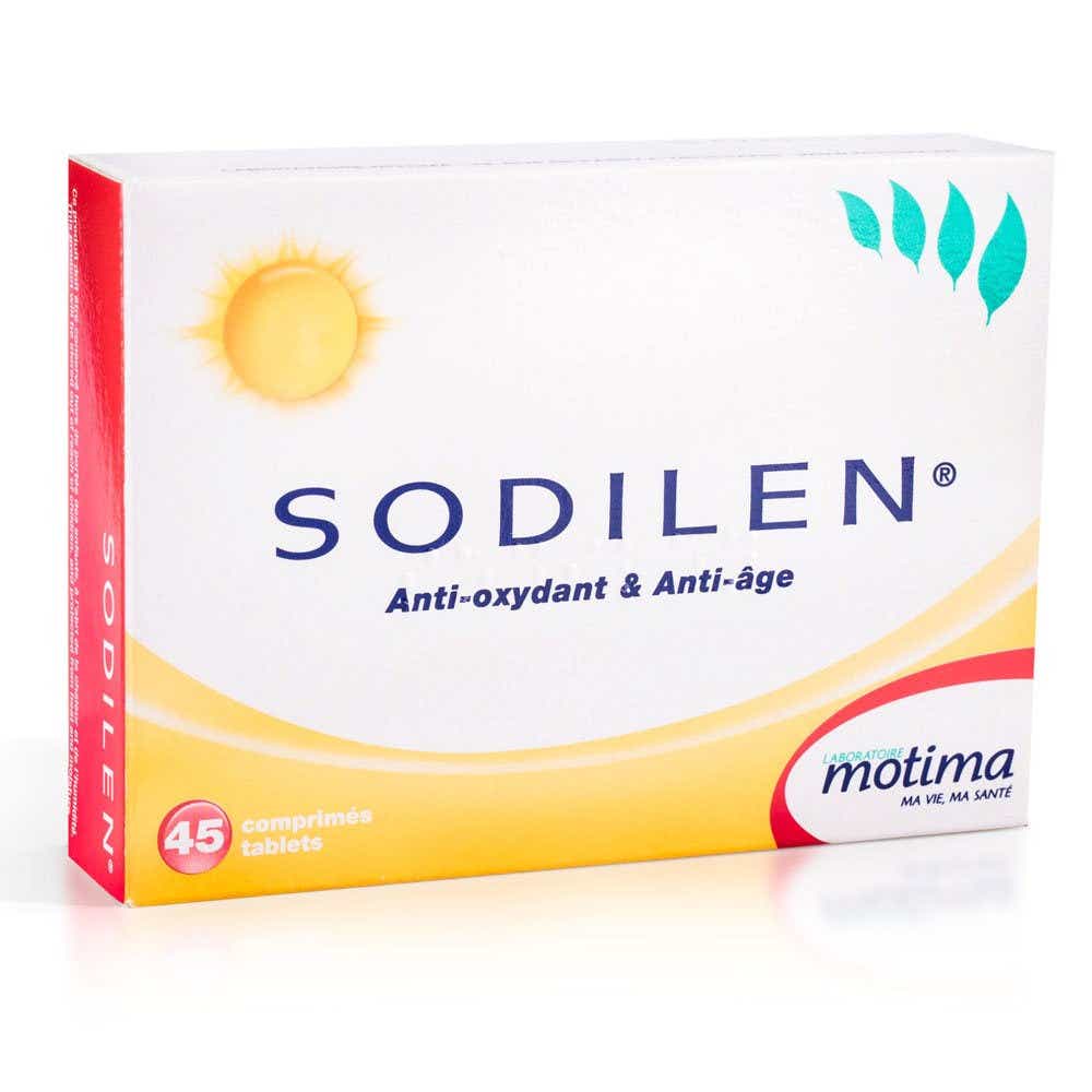 LABORATORIES MOTIMA SODILEN ANTI-OXIDANT AND ANTI-AGING 45 TABLETS