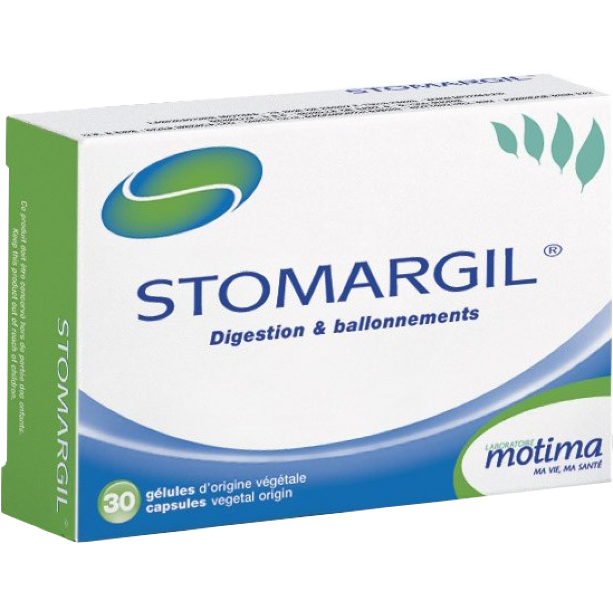 LABORATORIES MOTIMA STOMARGIL DIGESTION AND BLOATING 30 TABLETS