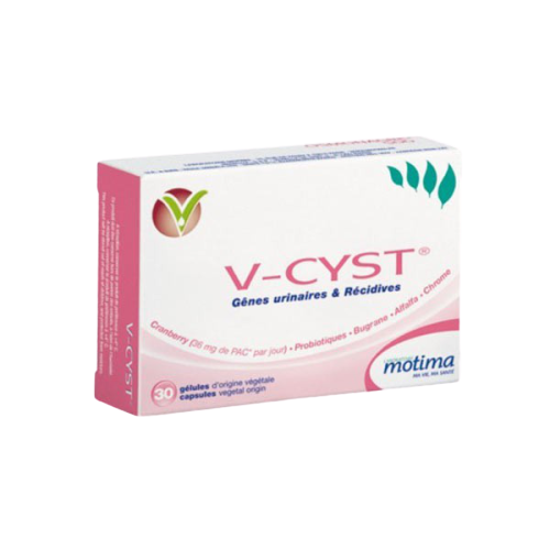 LABORATORIES MOTIMA V CYST 30 CAPSULES