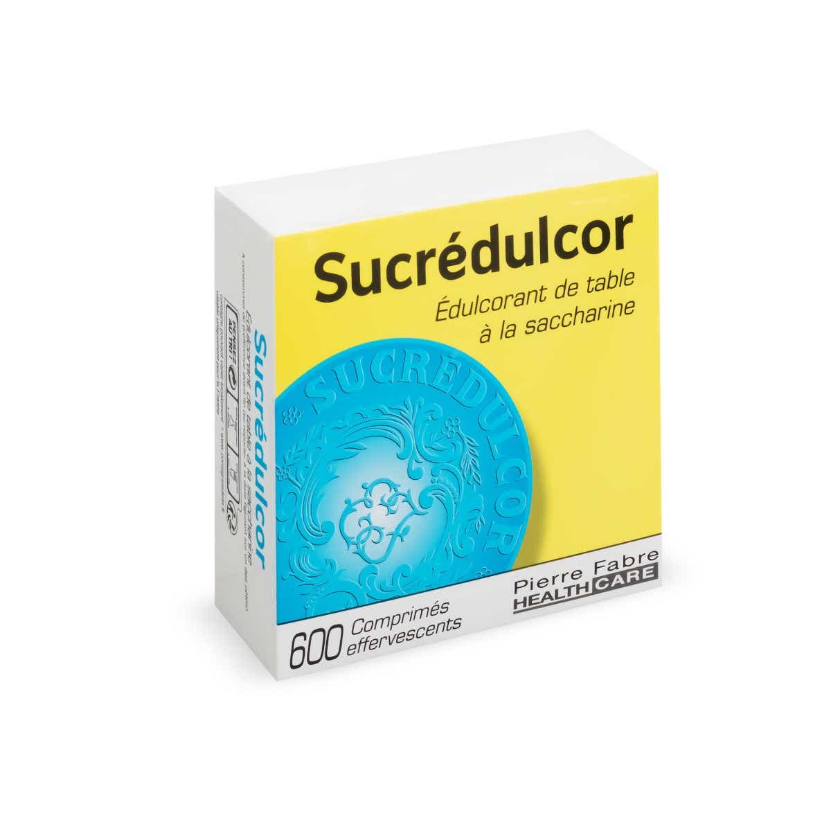 LABORATORIES PIERRE FABRE SUCREDULCOR 600 TABLETS