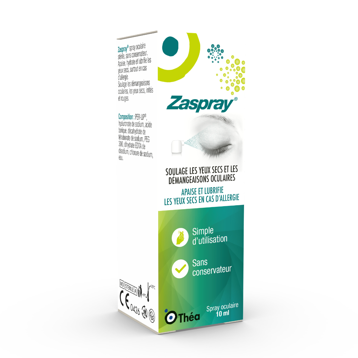 LABORATORIES THEA ZASPRAY EYE SPRAY 10ML