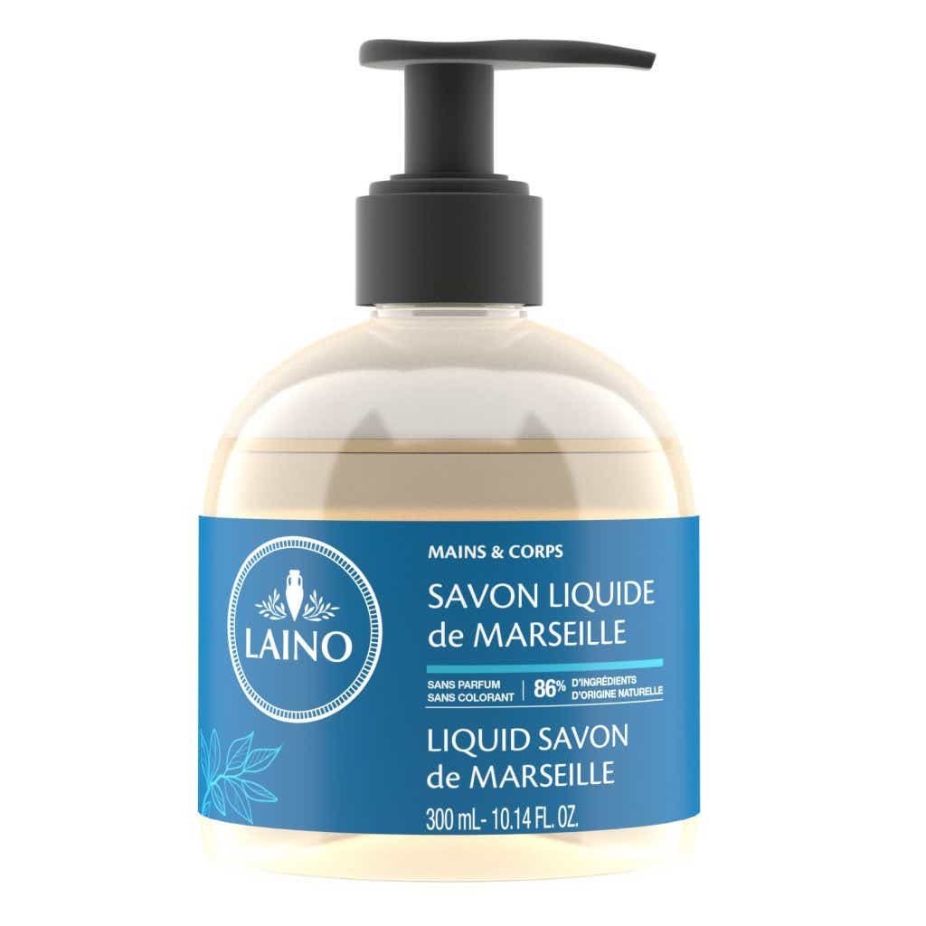 LAINO NATURAL CARE LIQUID SOAP FROM MARSEILLE 300ML