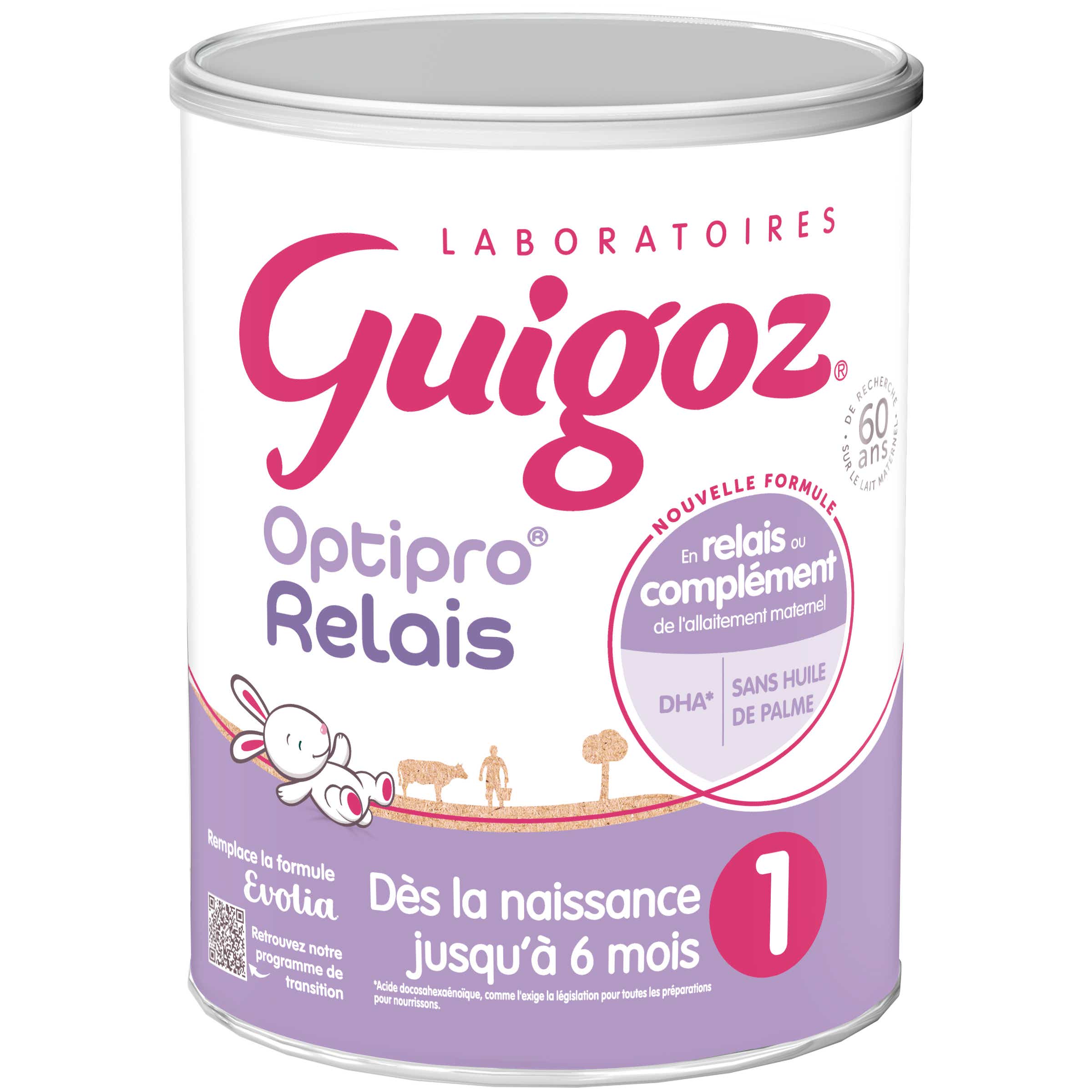 MILK POWDER EVOLIA RELAIS 1ER AGE 800G