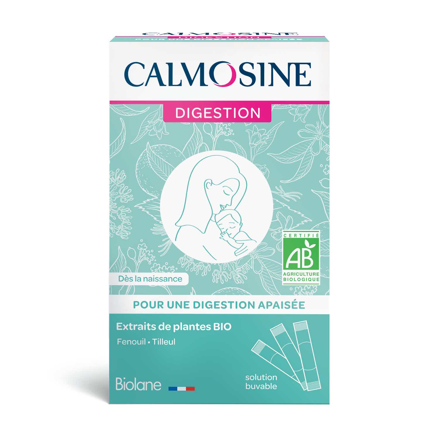LAUDAVIE CALMOSINE ORGANIC DIGESTION 12 PODS