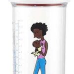 THE FRENCH BIBER BOTTLE AFRO MOM AND BABY 360ML