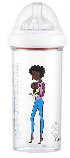 THE FRENCH BIBER BOTTLE AFRO MOM AND BABY 360ML