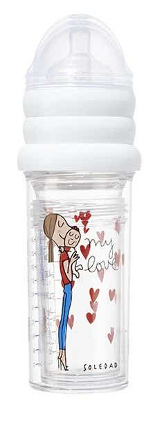 THE FRENCH BABY BOTTLE SET OF 3 MY LOVE BABY BOTTLES