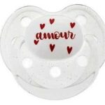 THE FRENCH BABY BOTTLE PHYSIOLOGICAL LOVE PACIFIER FROM 0 TO 6 MONTHS 1 UNIT