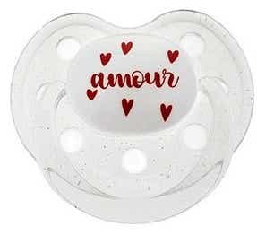 THE FRENCH BABY BOTTLE PHYSIOLOGICAL LOVE PACIFIER FROM 0 TO 6 MONTHS 1 UNIT