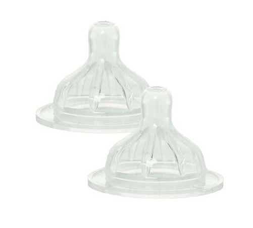 THE FRENCH BABY BOTTLE TEATS S FROM 0 TO 6 MONTHS SET OF 2 TEATS