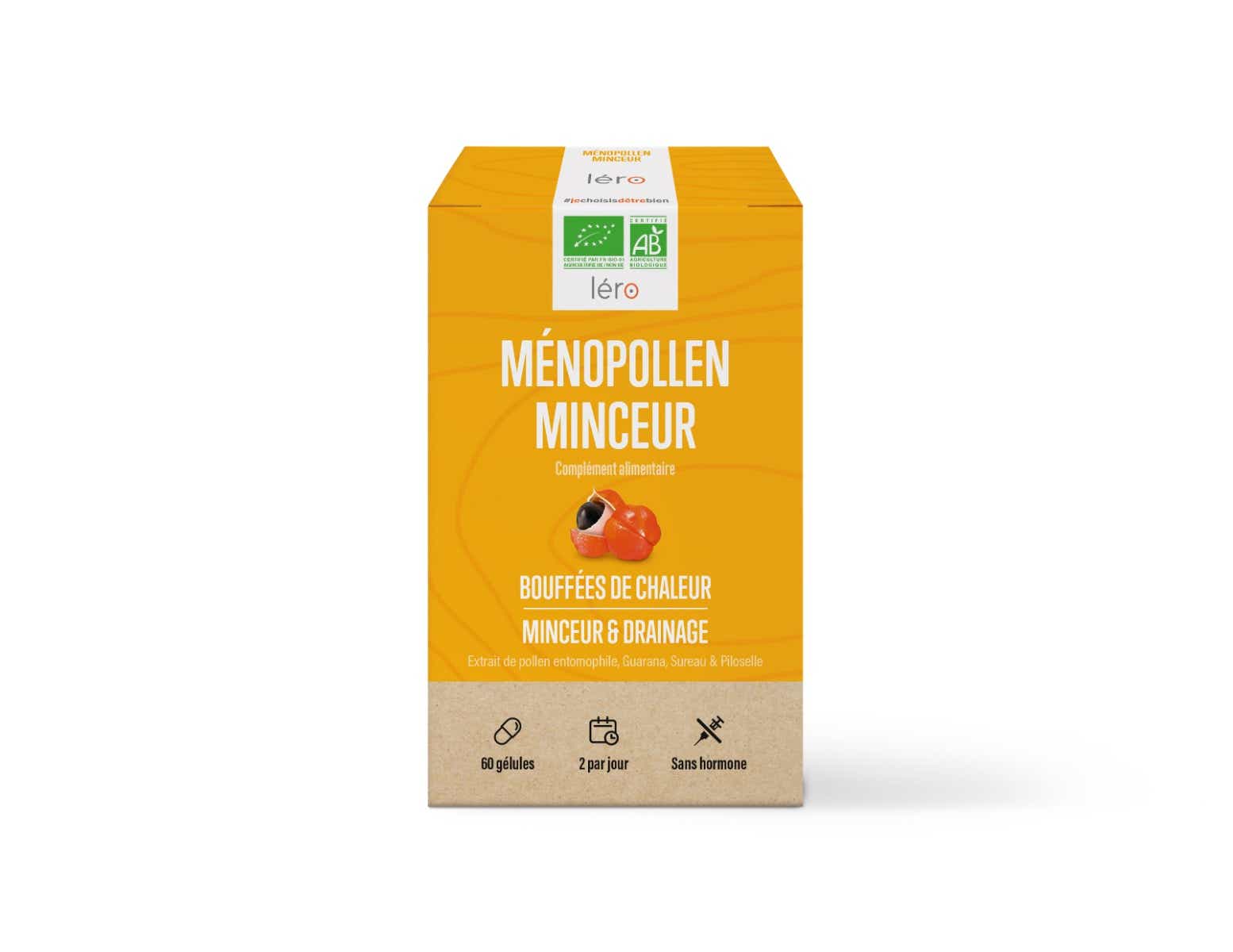 LERO MENOPOLLEN SLIMMING HEAT FLASH SLIMMING DRAINAGE 60 CAPSULES