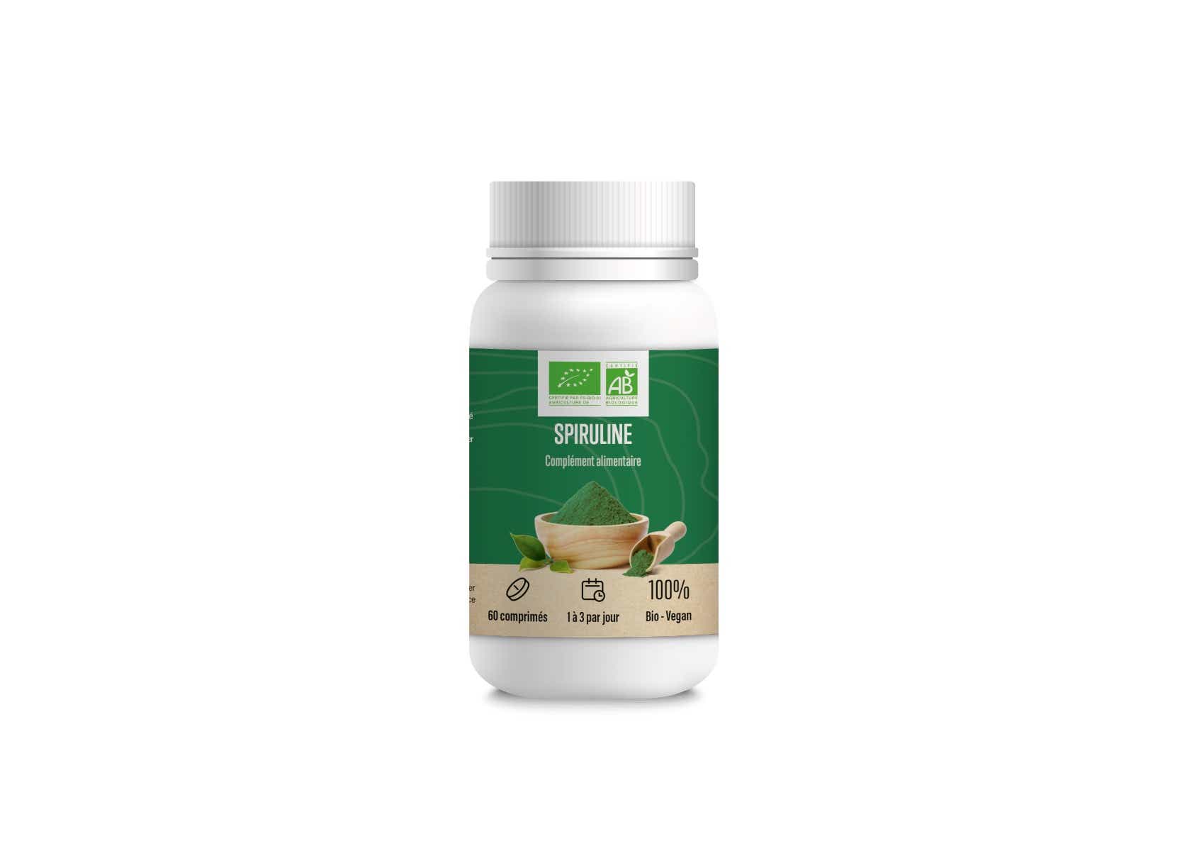 LERO ORGANIC SPIRULINA 60 TABLETS