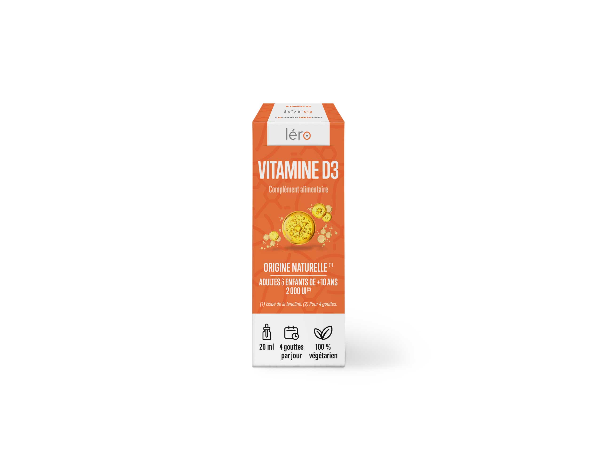 LERO VITAMIN D3 1000 IU 20ML