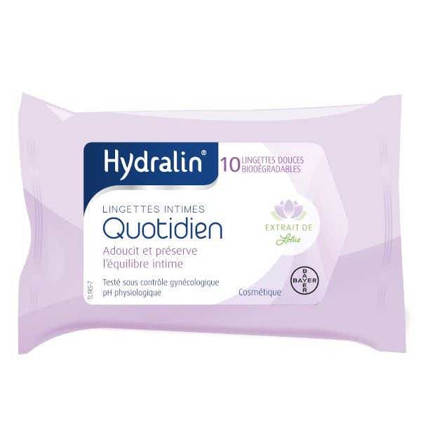 DAILY INTIMATE WIPES 10 BIODEGRADABLE WIPES