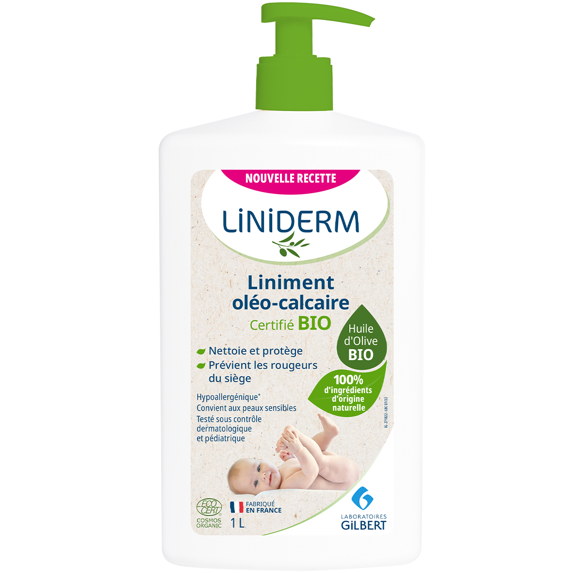 LINIDERM ORGANIC OLEO LIMESTONE LINIMENT 1L