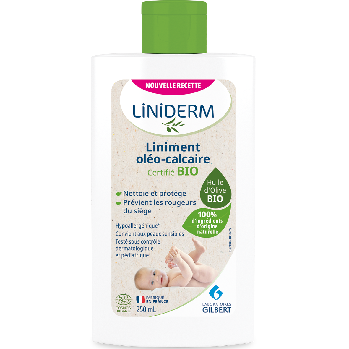 LINIDERM ORGANIC OLEO LIMESTONE LINIMENT 250ML
