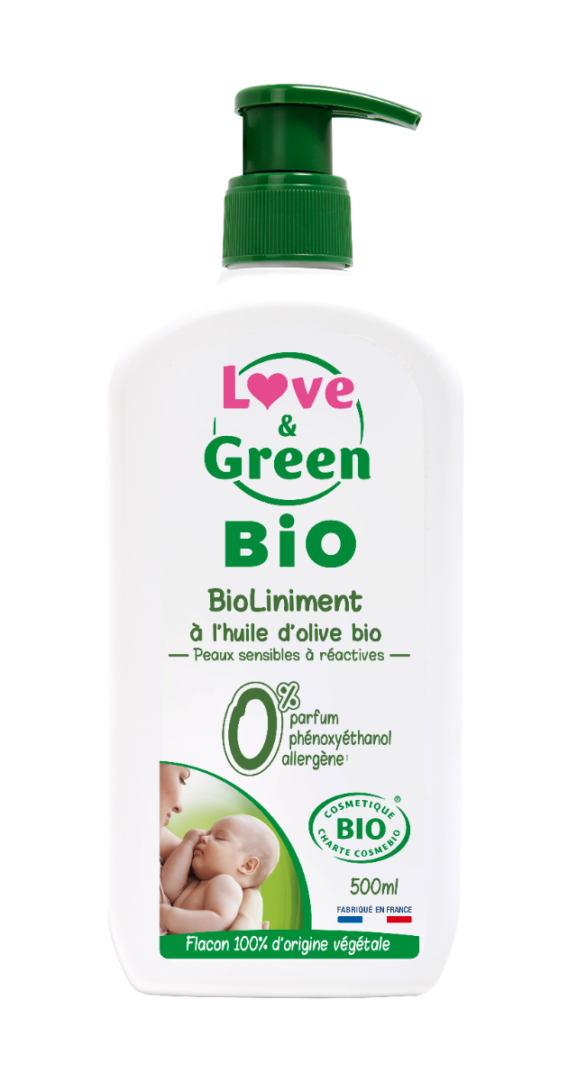 LOVE GREEN BIOLINIMENT ORGANIC 500ML