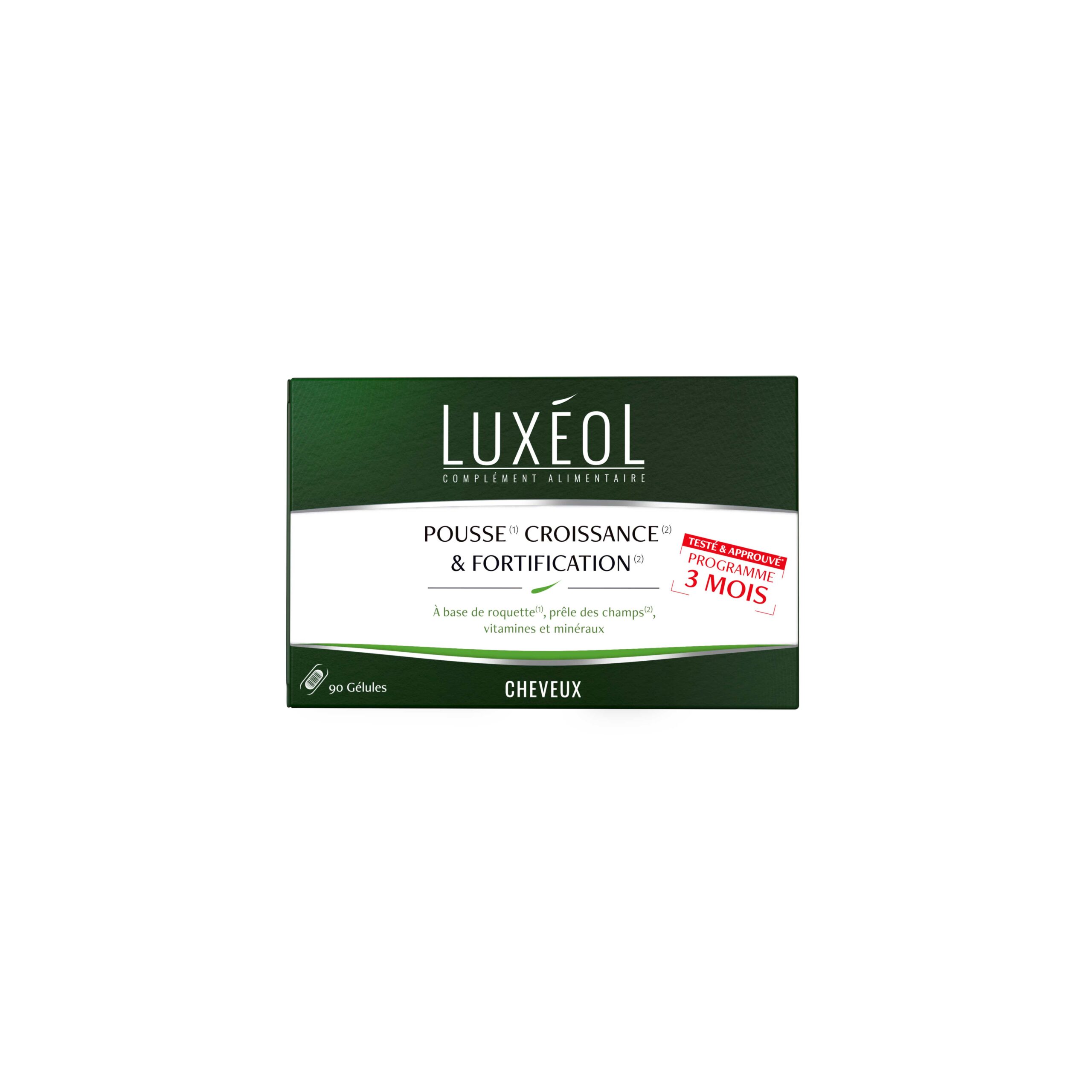 LUXEOL PUSHES GROWTH AND FORTIFICATION 90 CAPSULES