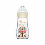 MAM GLASS BOTTLE NIPPLE SPEED 2 260ML