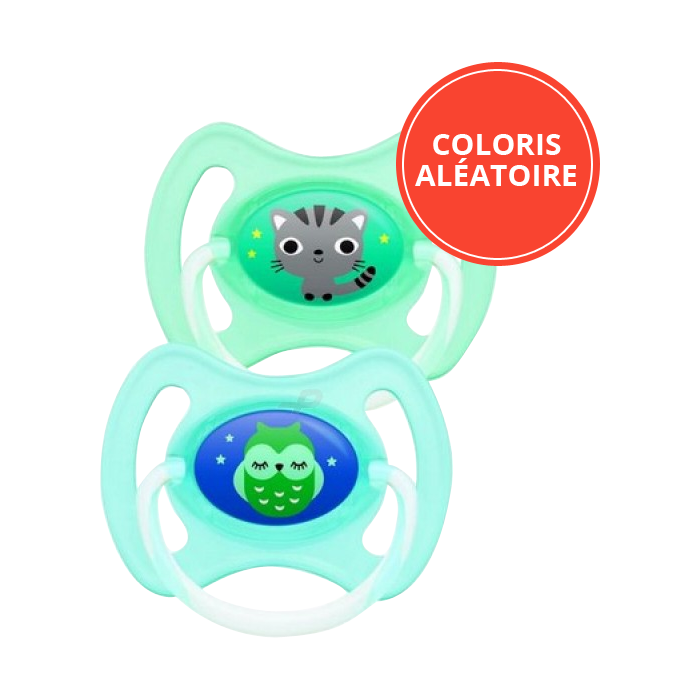 MAM PACIFIER NIGHT RING 6 MONTHS AND OVER 2 UNITS