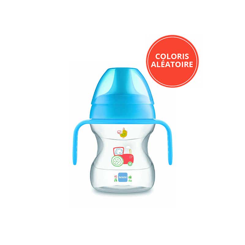 MAM LEARNING CUP 6 12 MONTHS SOFT SPOUT WITH HANDLE 190 ML