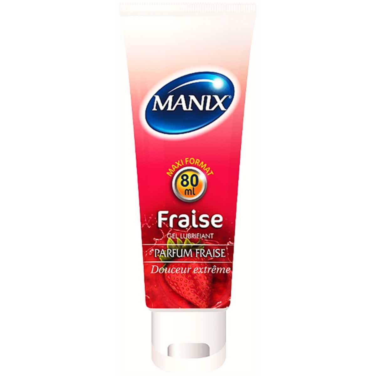 MANIX INTIMATE LUBRICANT GEL STRAWBERRY 80ML