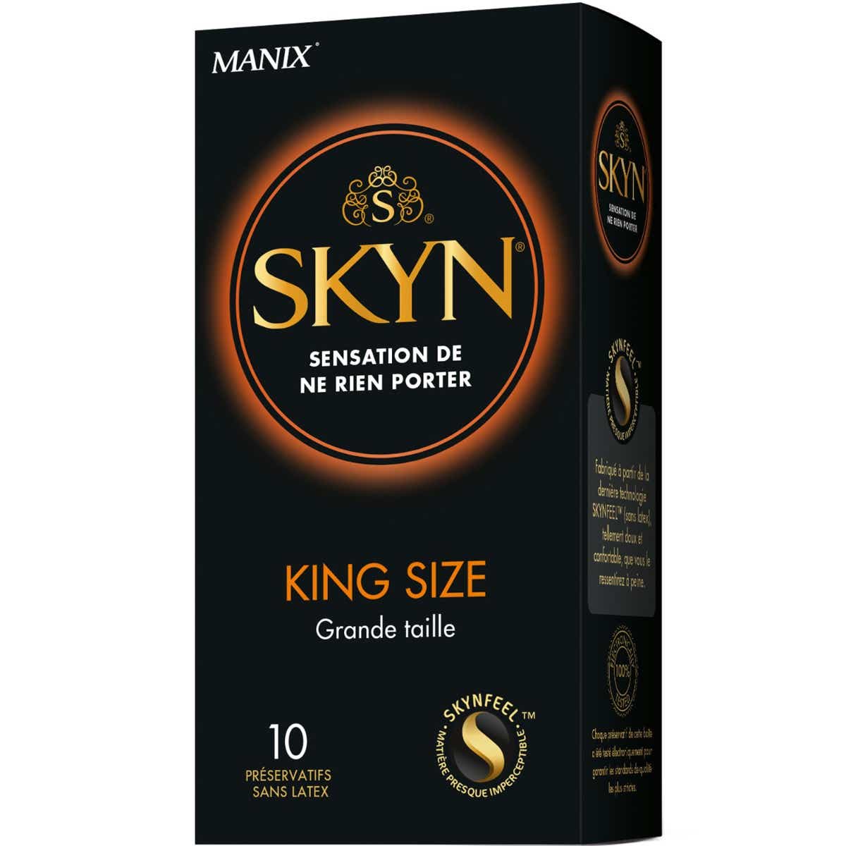 MANIX SKYN KING SIZE 10 CONDOMS