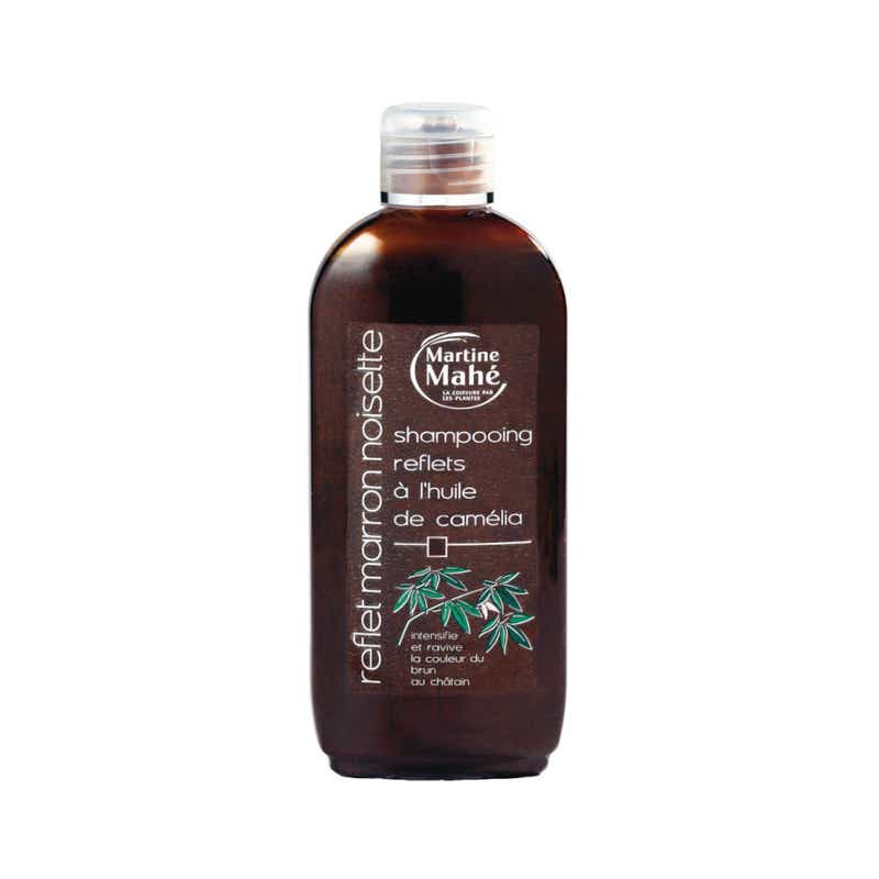 MARTINE MAHE HAZELNUT BROWN REFLECTING SHAMPOO WITH CAMELIA OIL 200ML