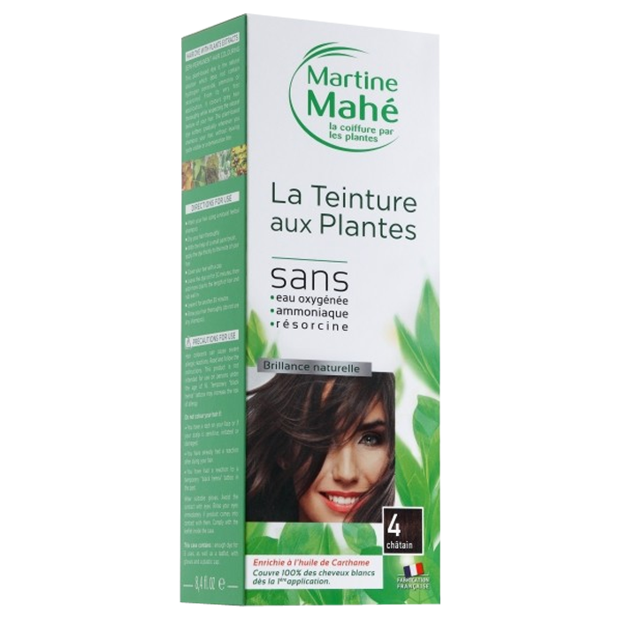 MARTINE MAHE PLANT TINCTURE N 4 CHATAIN 250ML