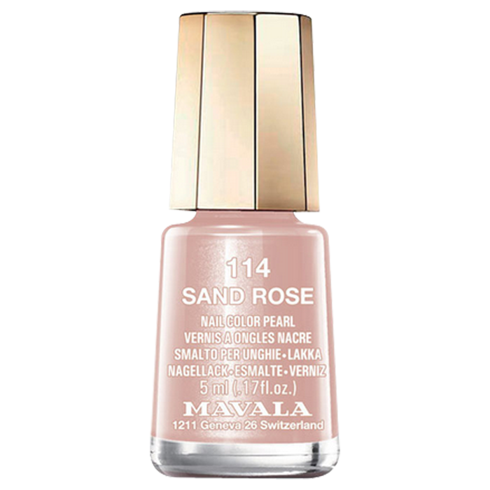 MAVALA MINI COLOR NAIL POLISH CREAM SAND ROSE 114 5ML
