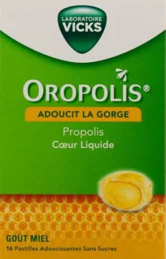 MEDIFLOR OROPOLIS LIQUID HEART THROAT SOFTENING TABLETS 16 TABLETS