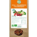 MIXTURE MIXTURE OF 3 FRUITS GOJI RIPE CRANBERRIES 250G