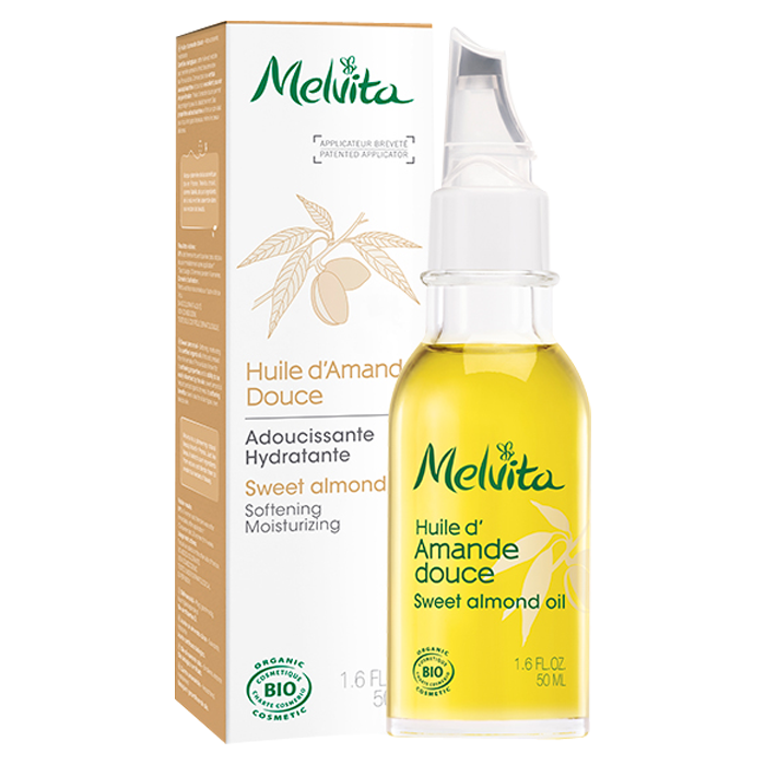 MELVITA ORGANIC SWEET ALMOND OIL 50ML