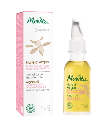 MELVITA ARGAN OIL PERFUME WITH ORGANIC ROSE ESSENTIAL OIL 50ML MELVITA