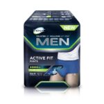 MEN ACTIVE FIT ABSORBENT UNDERWEAR SIZE M 9 UNITS
