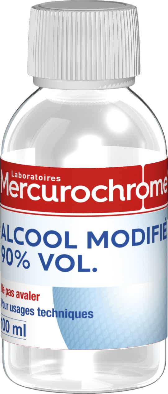 MERCUROCHROME ALCOHOL AT 90 MODIFIED 100 ML
