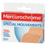 MERCUROCHROME FABRIC STRIP SPECIAL MOVEMENTS 5 STRIPS OF 10X6CM