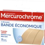 MERCUROCHROME DRESSINGS ECONOMIC STRIPS 10 STRIPS OF 6X10 CM