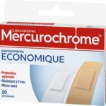 MERCUROCHROM ECONOMIC DRESSINGS 20 UNITS
