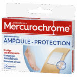 MERCUROCHROME PROTECTIVE DRESSINGS BULBS 2 SIZES 10 PIECES