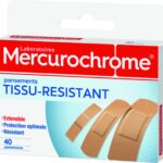 MERCUROCHROME FABRIC DRESSINGS 40 UNITS