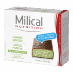 MILICAL SLIMMING BAR CHOCOLATE PISTACHIO 6 BARS